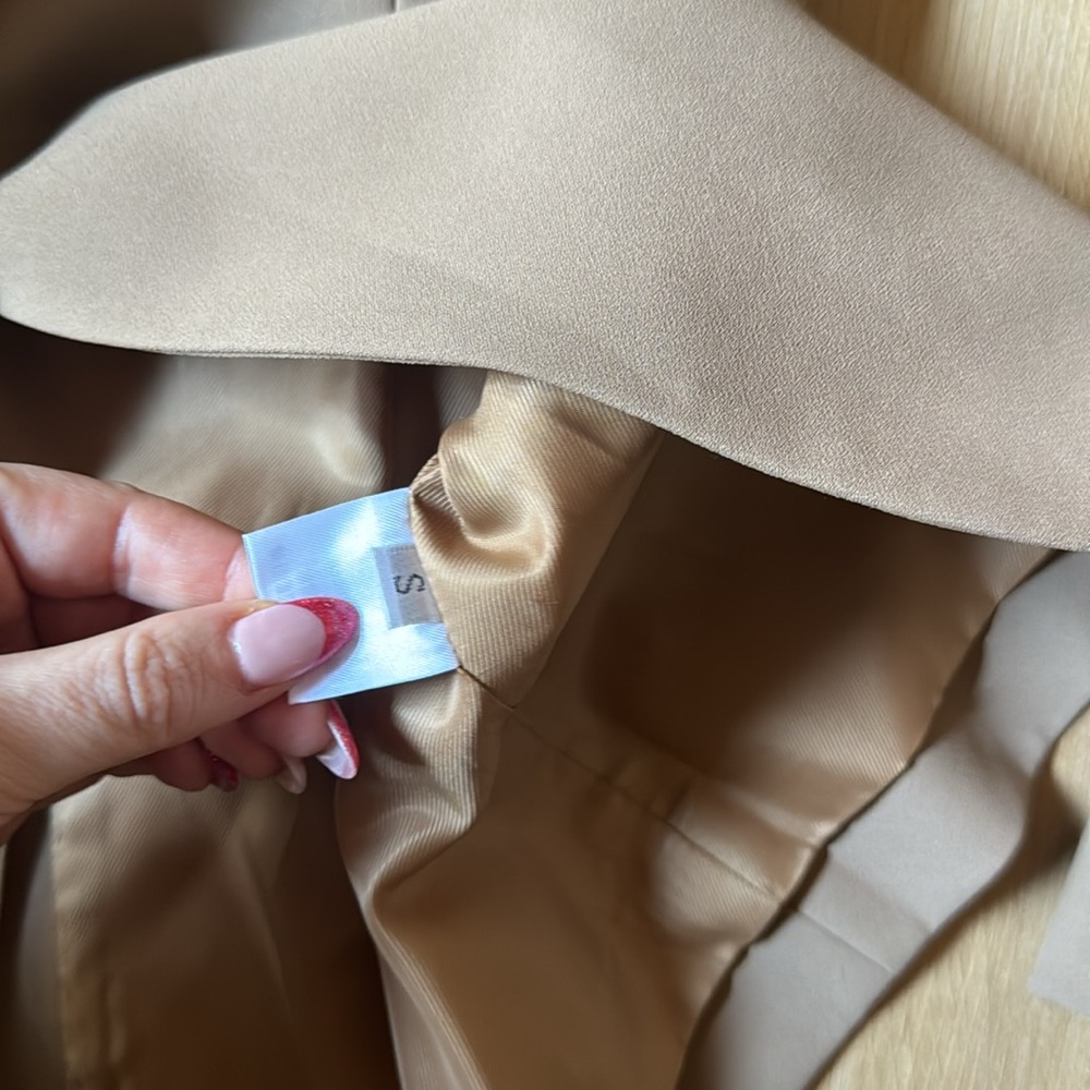 Camel Single Button Blazer - image 2